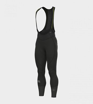 Превью  Велорейтузы ALE Clima Warm с лямками Black